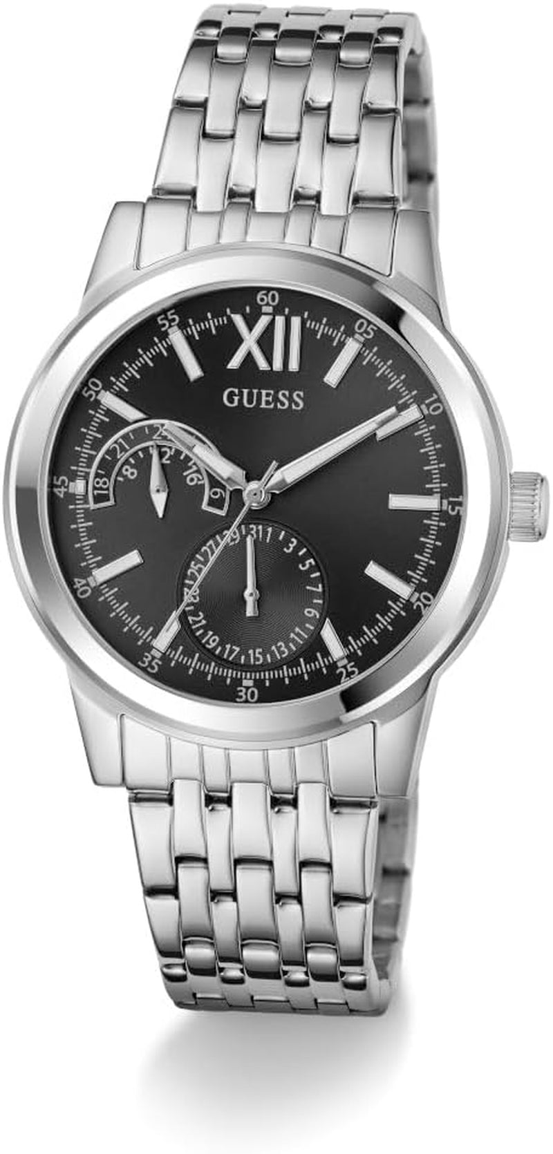 Men'S Dress Watch GW0976G1 42Mm Stainless Steel Analog Quartz Classic Design Mineral Glass 3ATM Stainless Steel Bracelet