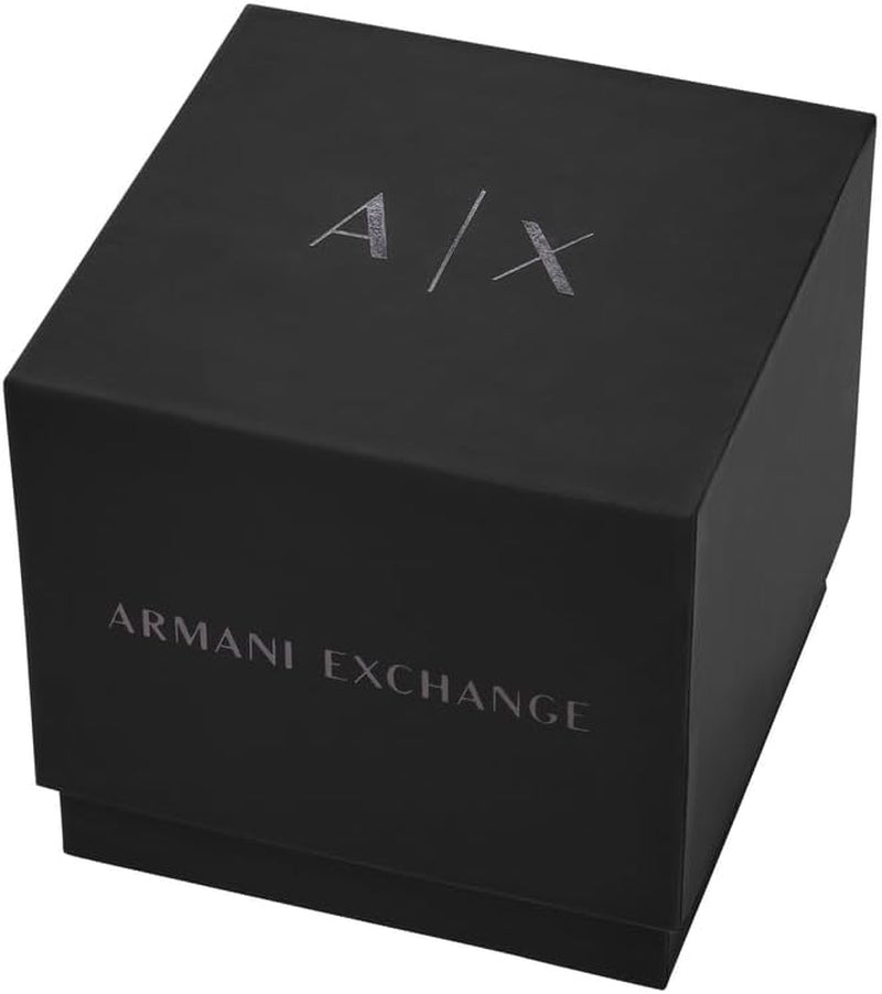 Armani Exchange Men'S 44MM Black Stainless Steel Watch, AX4196