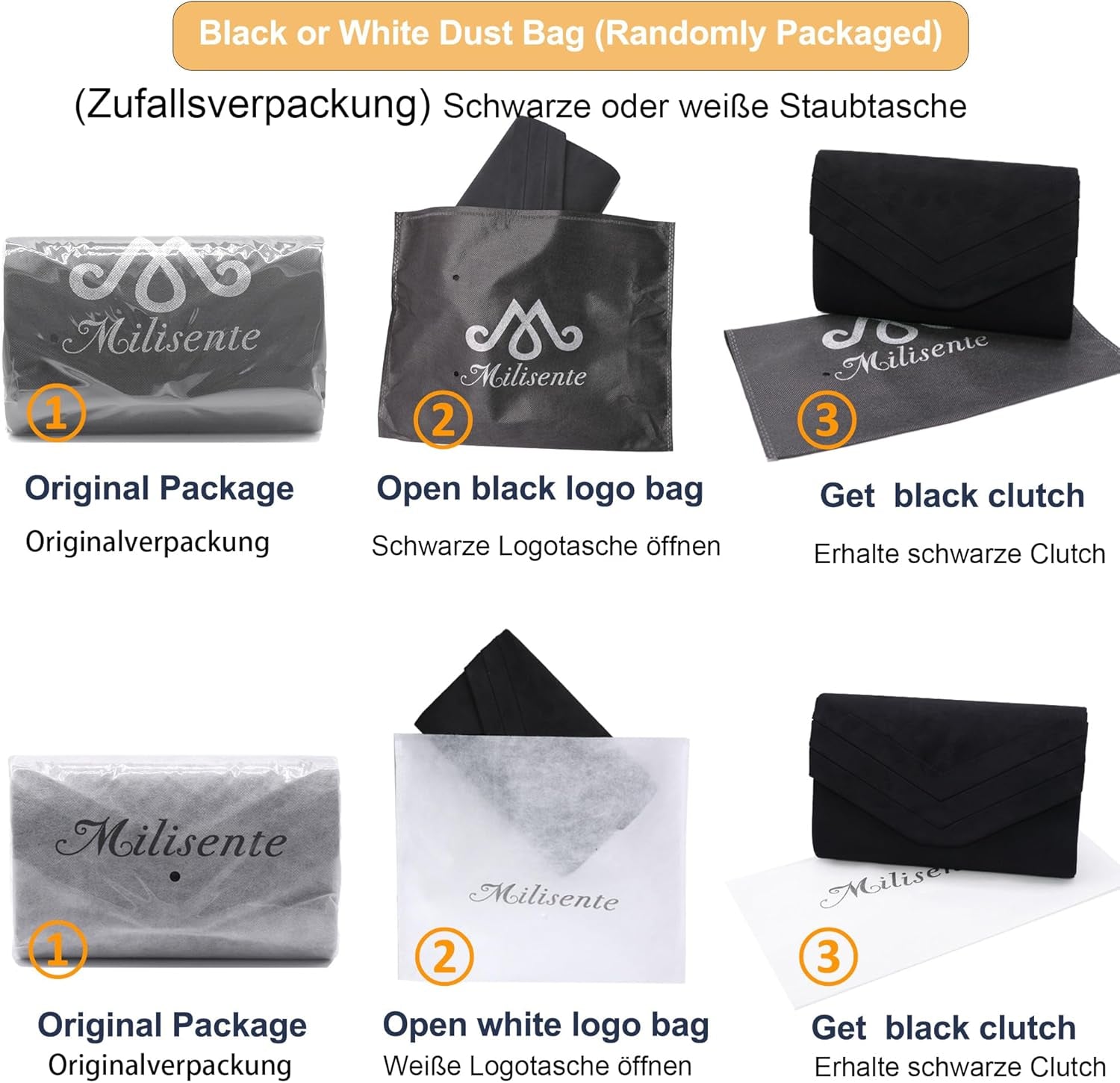 Clutch Bag for Women, Suedu Clutch Bags for Wedding Shoulder Crossbody Evening Bag