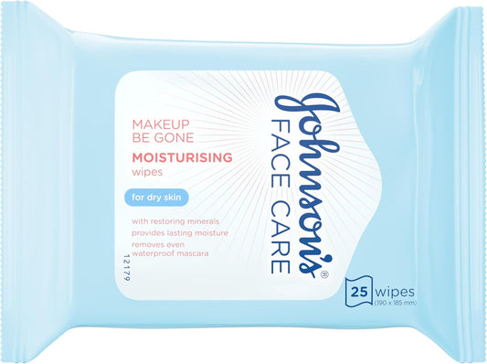 Face Care Makeup Moisturising Wipes with Coconut Water, Pack of 25 Wipes, Packaging May Vary