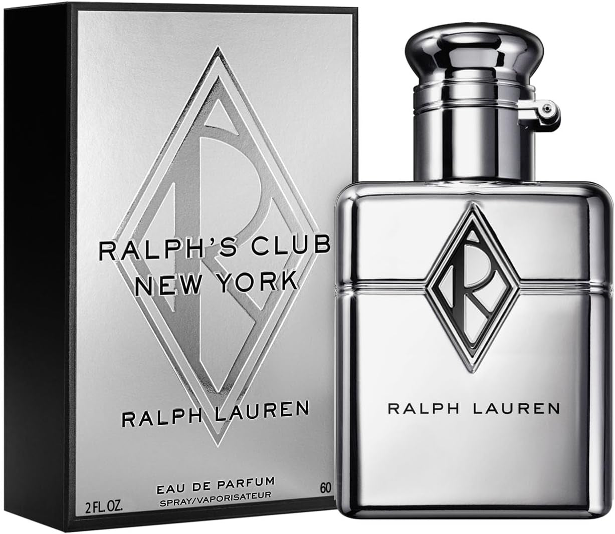 Ralph’S Club New York Eau De Parfum, Seductive Fougere Ambery Fruity Men’S Fragrance with Blackcurrant Accord, Sandalwood & Bourbon Vanilla, 60Ml