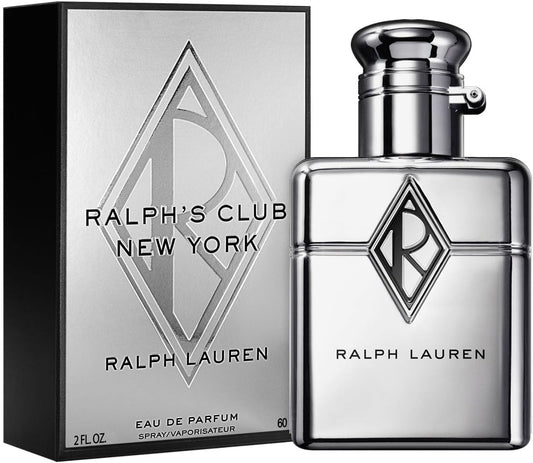 Ralph’S Club New York Eau De Parfum, Seductive Fougere Ambery Fruity Men’S Fragrance with Blackcurrant Accord, Sandalwood & Bourbon Vanilla, 60Ml