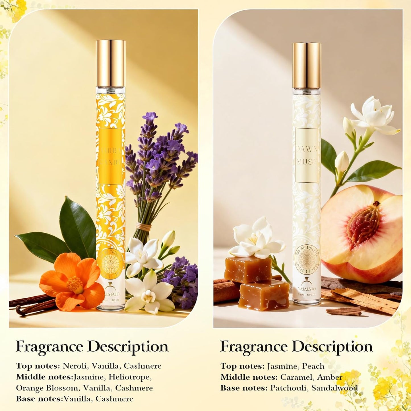 Women'S Perfume Gift Set - 12Pcs Eau De Parfum Collection for Her Sweet Floral & Fruity Scent, Travel Portable, Pamper Gifts Set, Perfect Birthday & Valentine'S Day Gifts for Women