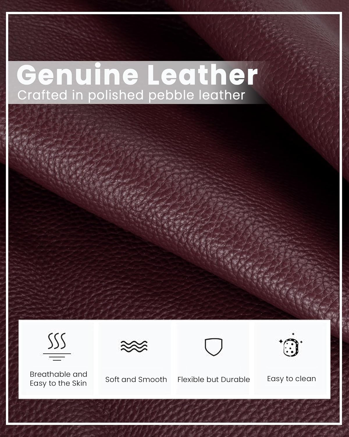 Genuine Leather Crossbody Bags for Women Small Phone Bag with RFID Blocking Multi-Functional Mobile Phone Bag with Adjustable Strap Christmas Gifts for Women