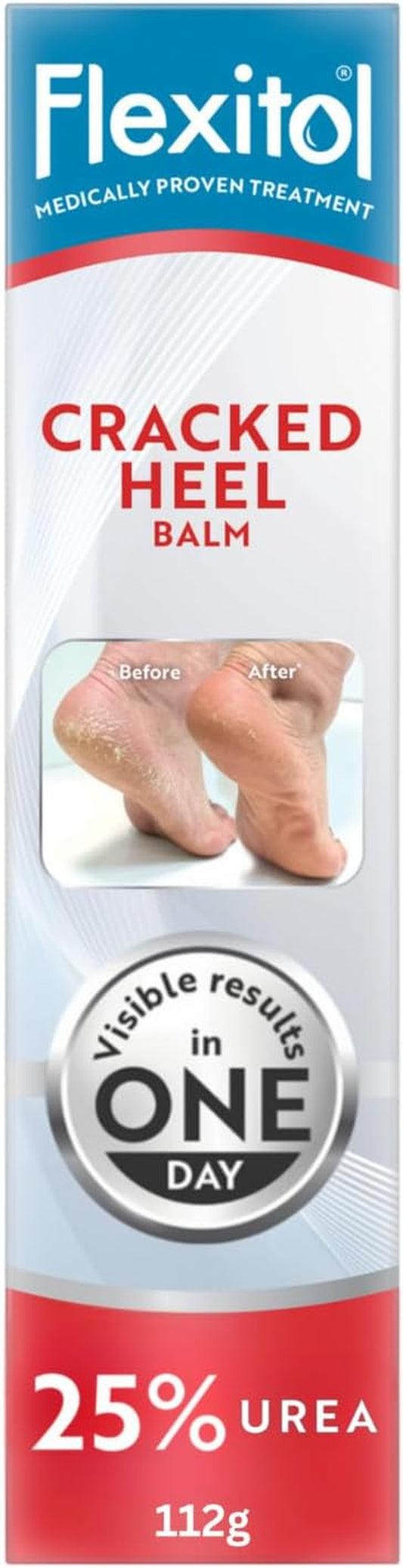 Heel Balm, 4 Oz Tube: Rich Moisturizing and Exfoliating Foot Cream for Rough, Dry, and Cracked Skin.