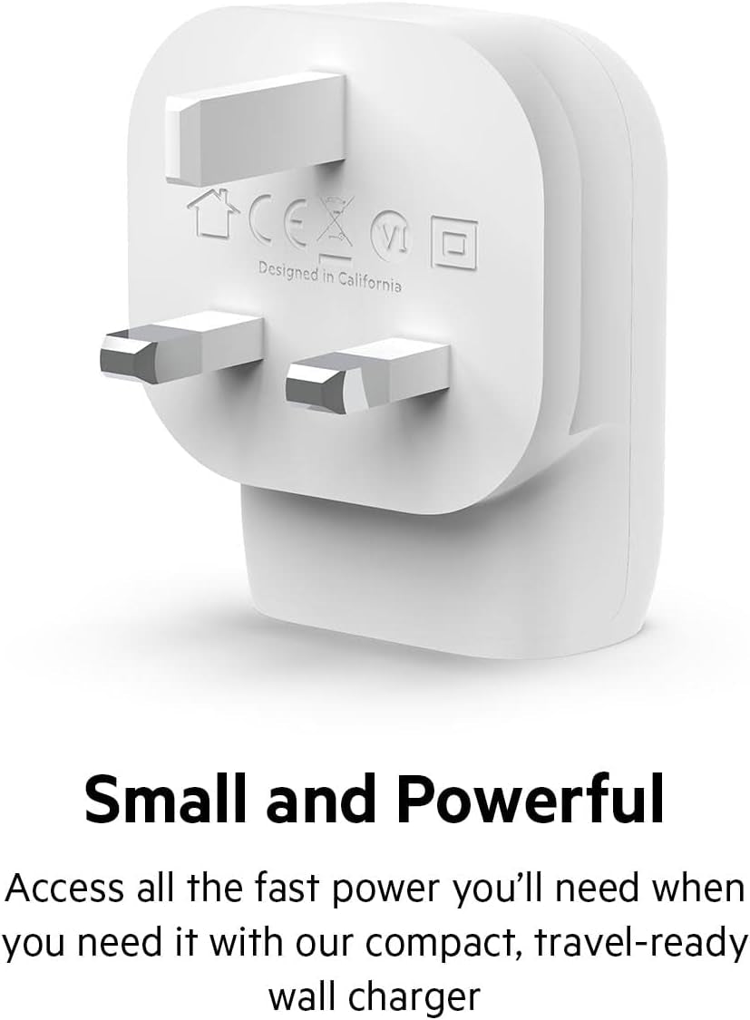 30W USB C Wall Charger with PPS, Power Delivery, USB-IF Certified PD 3.0, Fast Charger Plug for Iphone 17, Air, 16, 15, Samsung Galaxy S25, Ipad, Airpods, Google Pixel and More