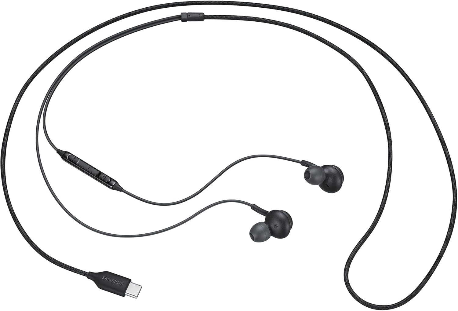 EO-IC100 USB Type-C Headphones, Sound by AKG, Black