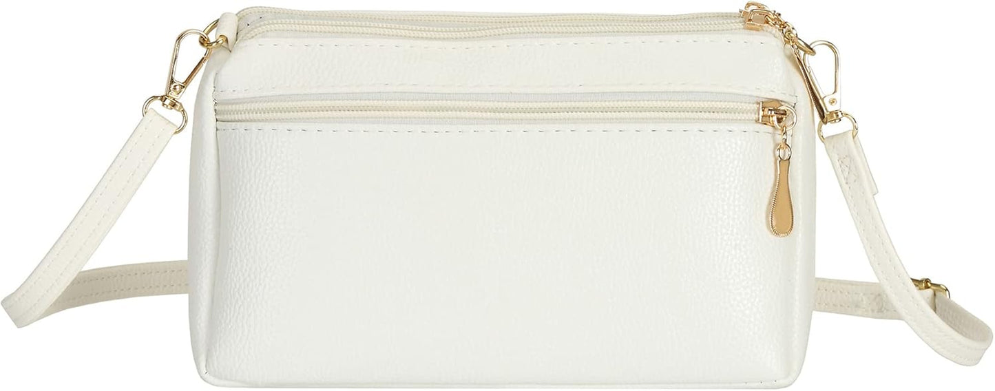 Women Handbags Shoulder Bags Small Square Soft PU Leather Cross Body Ladies Bags Elegant Butterfly Decoration