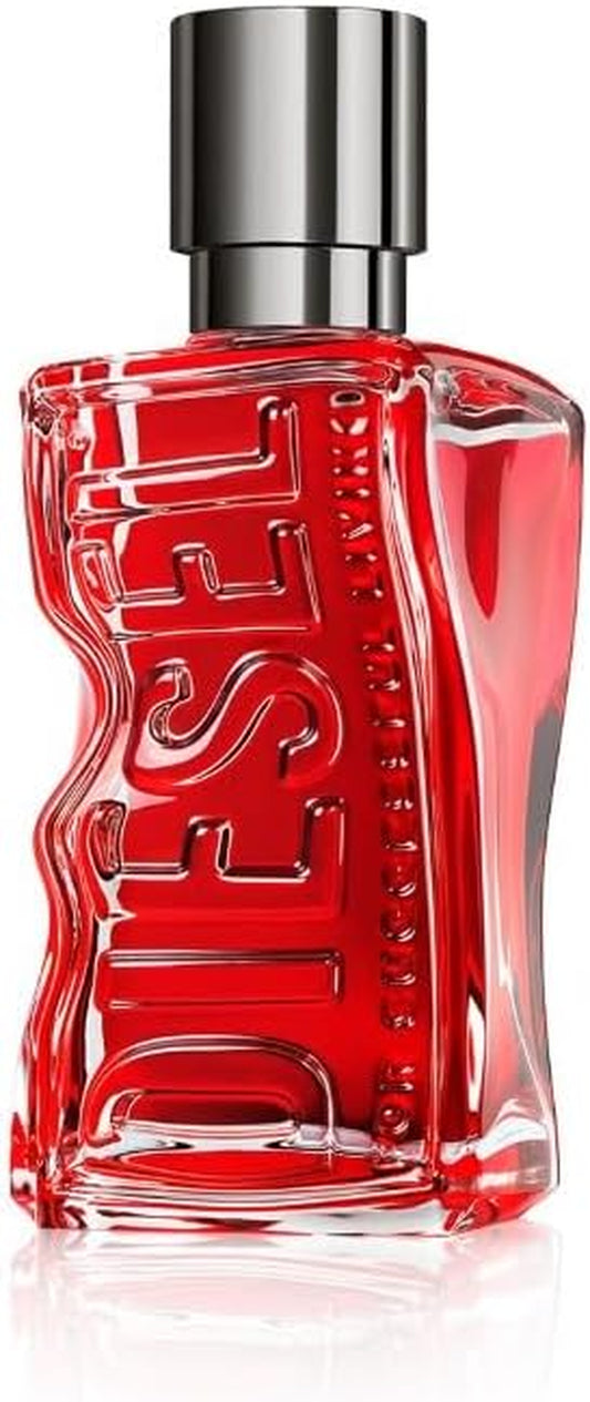 Diesel D Red, Eau De Parfum, Men'S Fragrance, Red Grapefruit, Lavender and Sandalwood Aroma, 50Ml