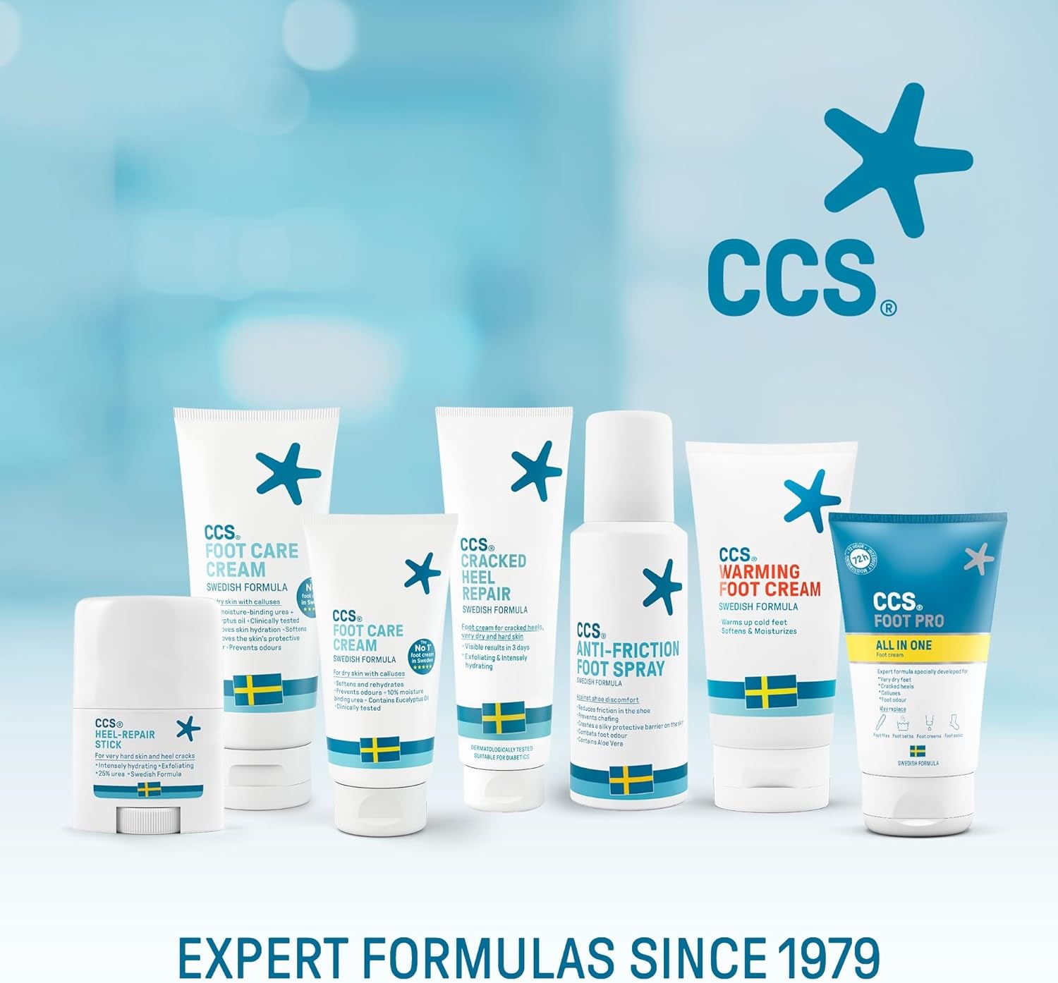 Professional Foot Care Cream 175 Ml - Moisturise and Protect Dry and Callused Feet, Contains 10% Urea and Eucalyptus Oil, Clinically Tested, Suitable for Diabetics