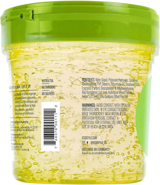 Olive Oil r Hair Gel, Hydrate and Style, Alcohol-Free, 236 Ml (Pack of 1)