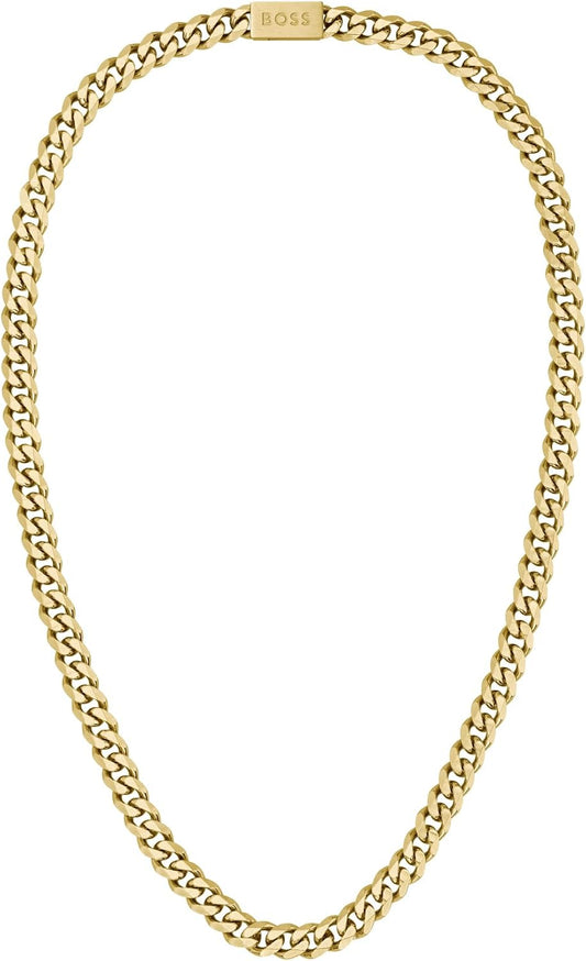 BOSS Jewelry Men'S CHAIN for HIM Collection Chain Necklace Yellow Gold - 1580402