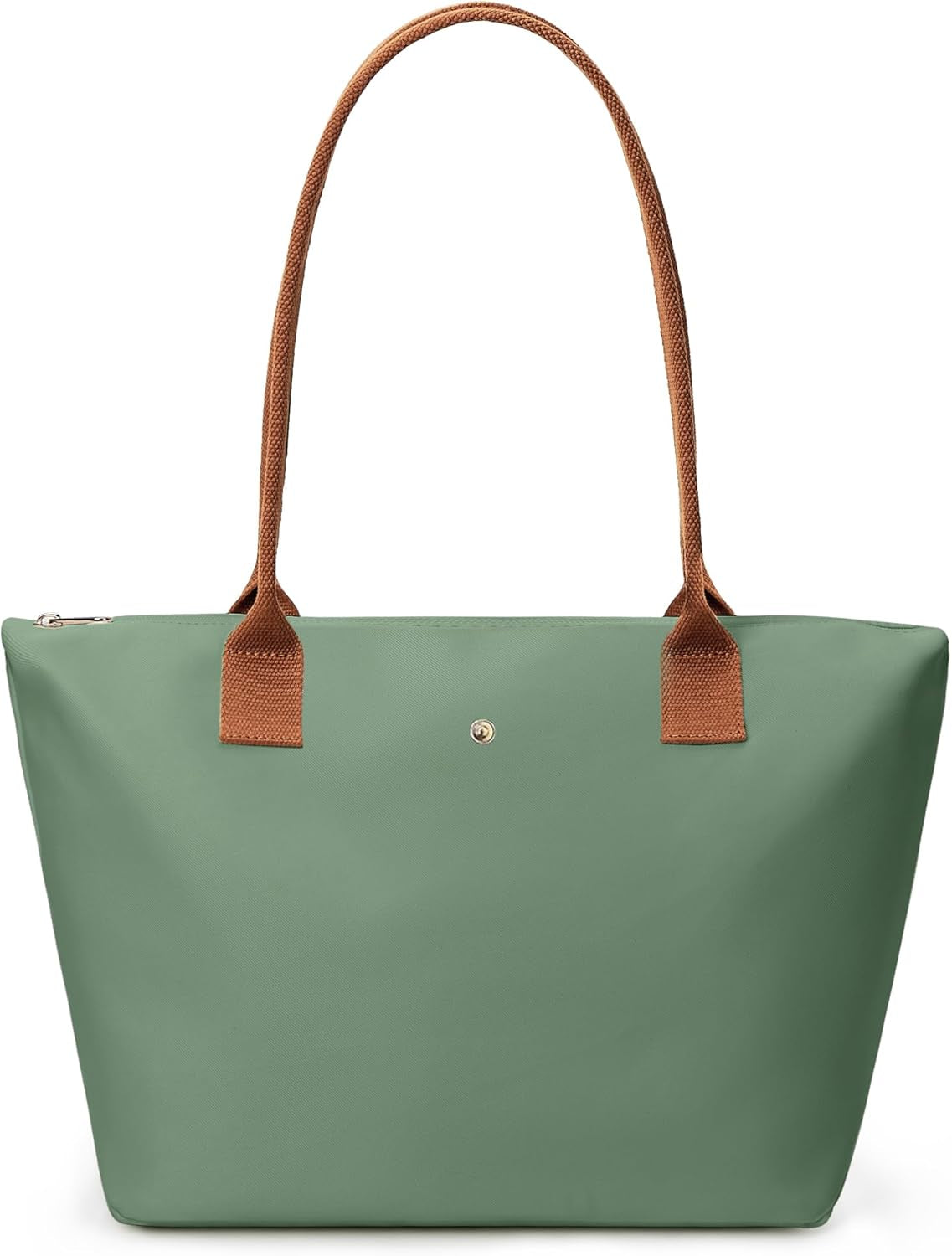 KALIDI Large Handbags for Women Foldable Tote Bag with Zip Waterproof Nylon Women'S Totes Top-Handle Bags for Work,School,Travel,Leisure,Shopping