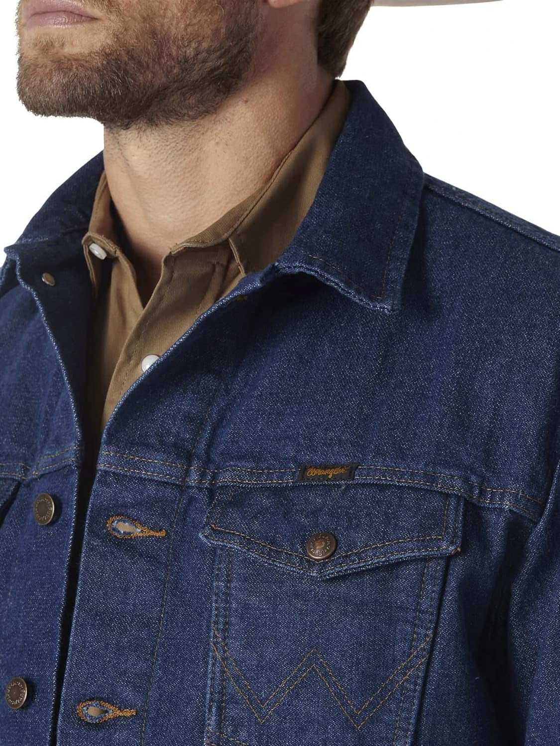 Men'S Cowboy Cut Western Unlined Denim Jacket Cowboy Cut Western Unlined Denim Jacket (Pack of 1)