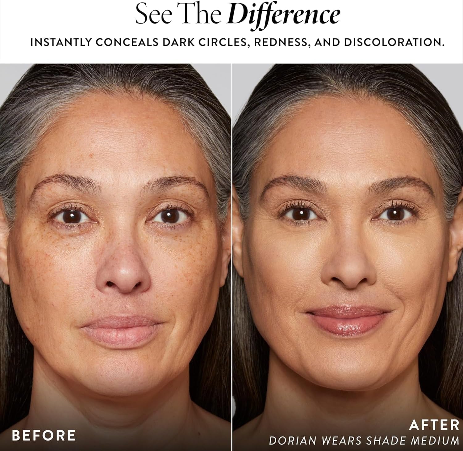 LAURA GELLER NEW YORK the Ideal Fix Concealer (Deep) - Buildable Medium to Full Coverage under Eye Concealer - Long-Lasting Liquid for Covering under Eye Dark Circles & Blemishes