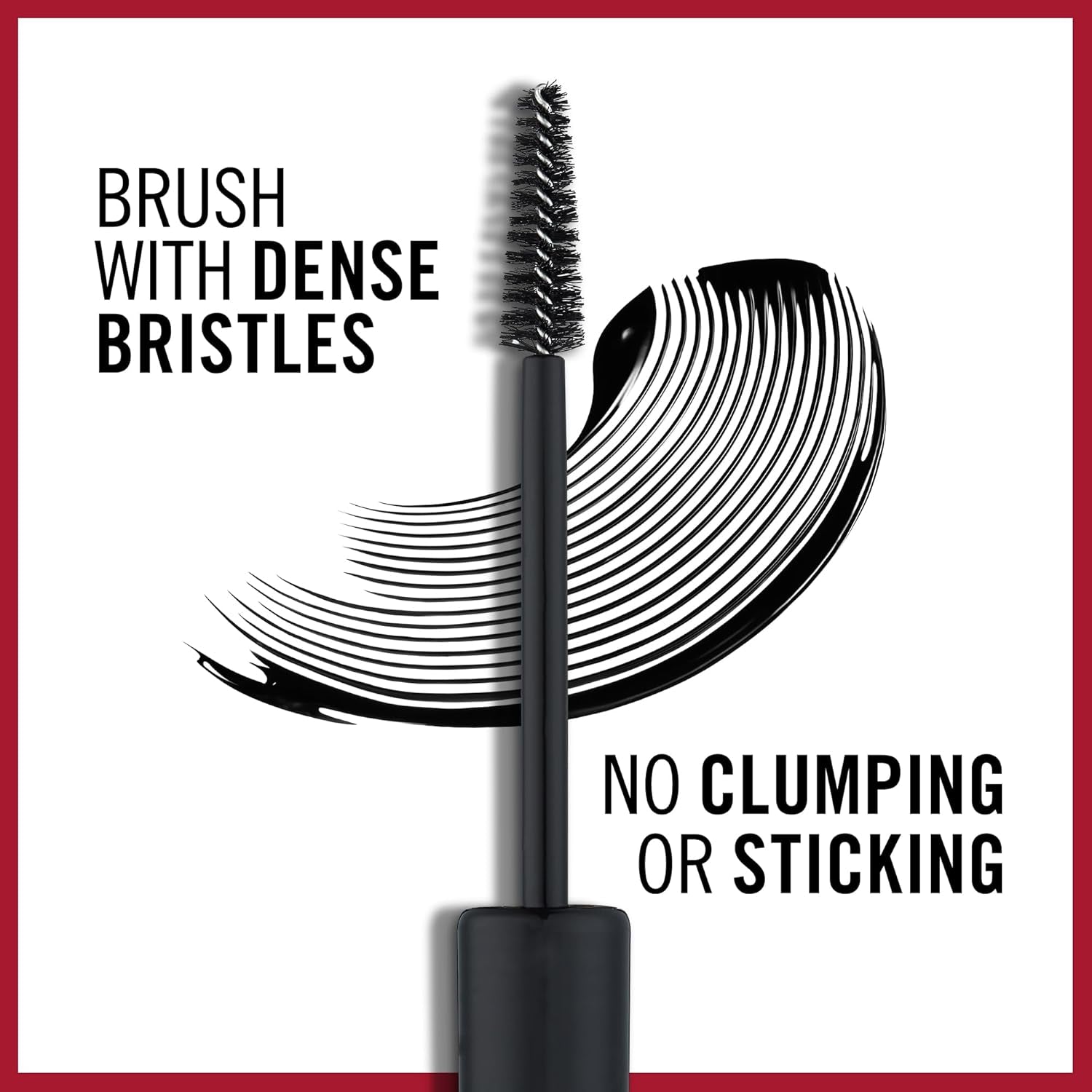 LONDON - Extra Super Lash Building Mascara - Defines, Lengthen & Curl Lashes - with Hydrogel for Healthy Looking Finish - Enriched with Vitamin E - No Clumping - 101 Black Black