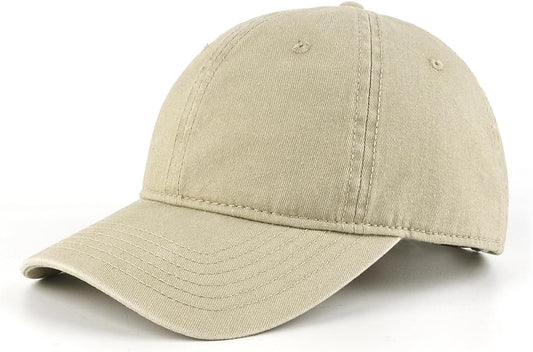 XL/XXL Washed Cotton Baseball Cap Big Heads,Large Pigment Dyed Running Caps,Big Vintage Sports Cap for Outdoor Golf Tennis