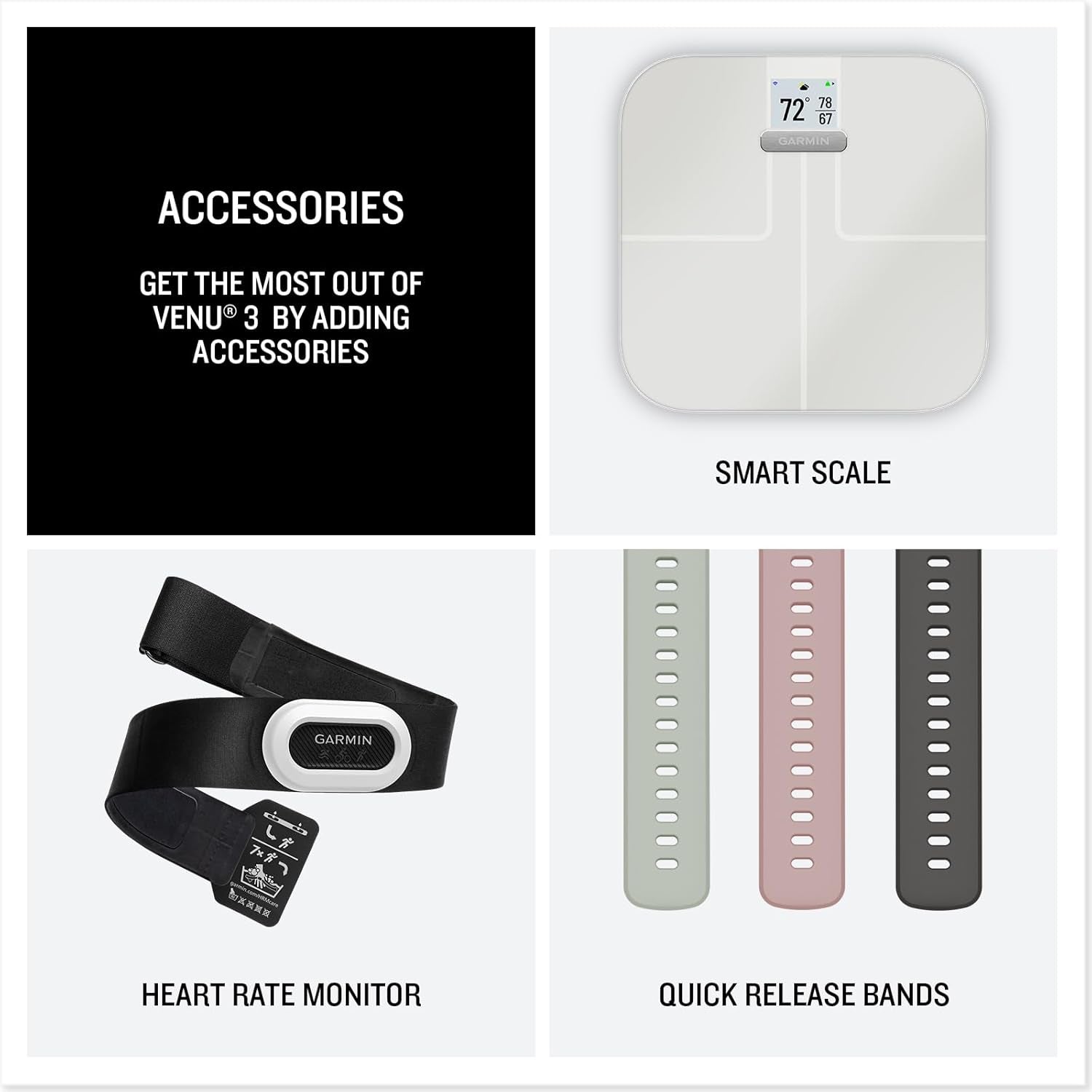 Venu 3S GPS Smartwatch, 41 Mm, AMOLED, French Grey