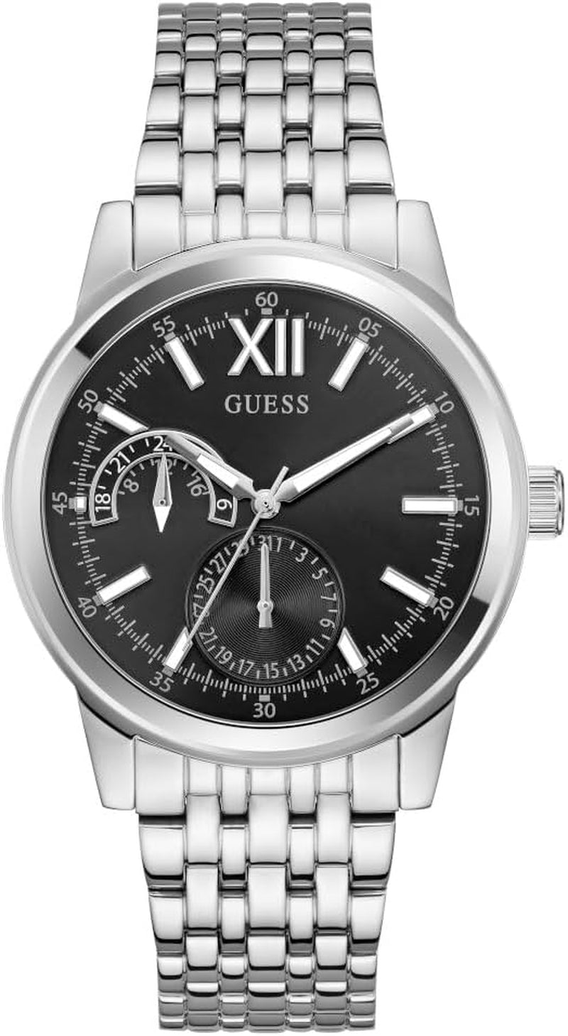 Men'S Dress Watch GW0976G1 42Mm Stainless Steel Analog Quartz Classic Design Mineral Glass 3ATM Stainless Steel Bracelet