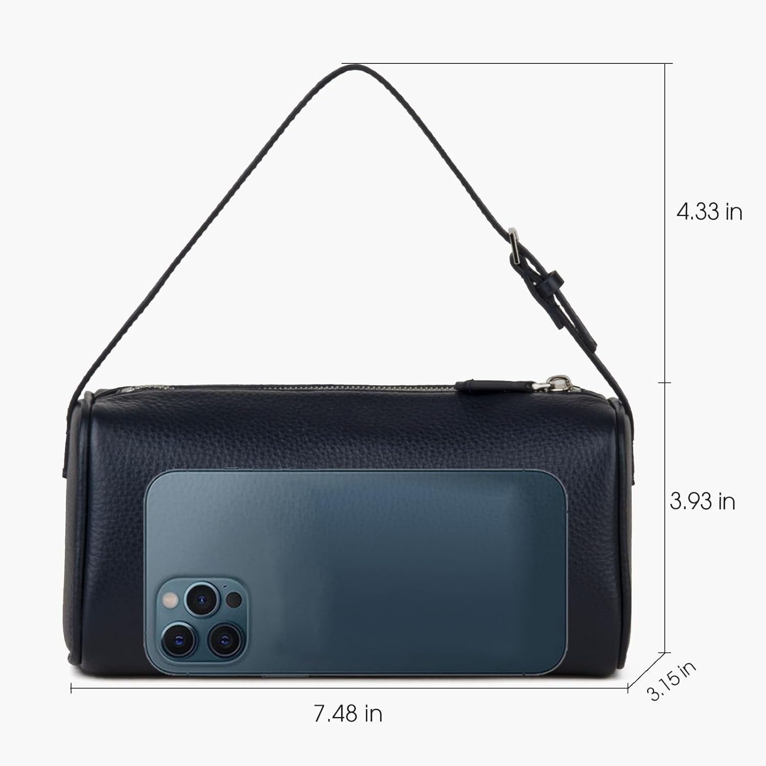 Premium Full-Grained Leather Crossbody Purses for Women, Hobo Bags for Women Crossbody with Adjustable Strap