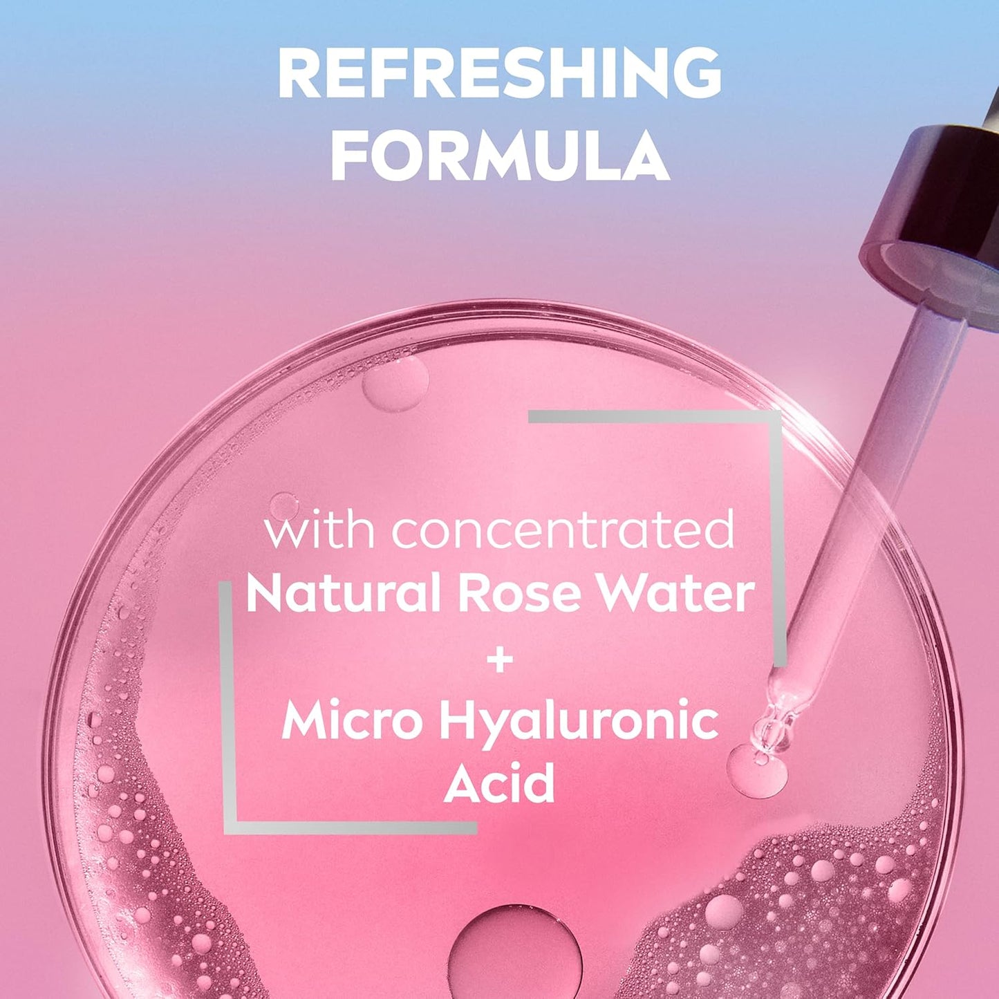 Rose Care Moisturising Gel Cream (50 Ml), Hydrating Gel Face Cream with Rose Water and Hyaluronic Acid, 72H Moisture Formula, Moisturiser for Soft and Radiant Skin
