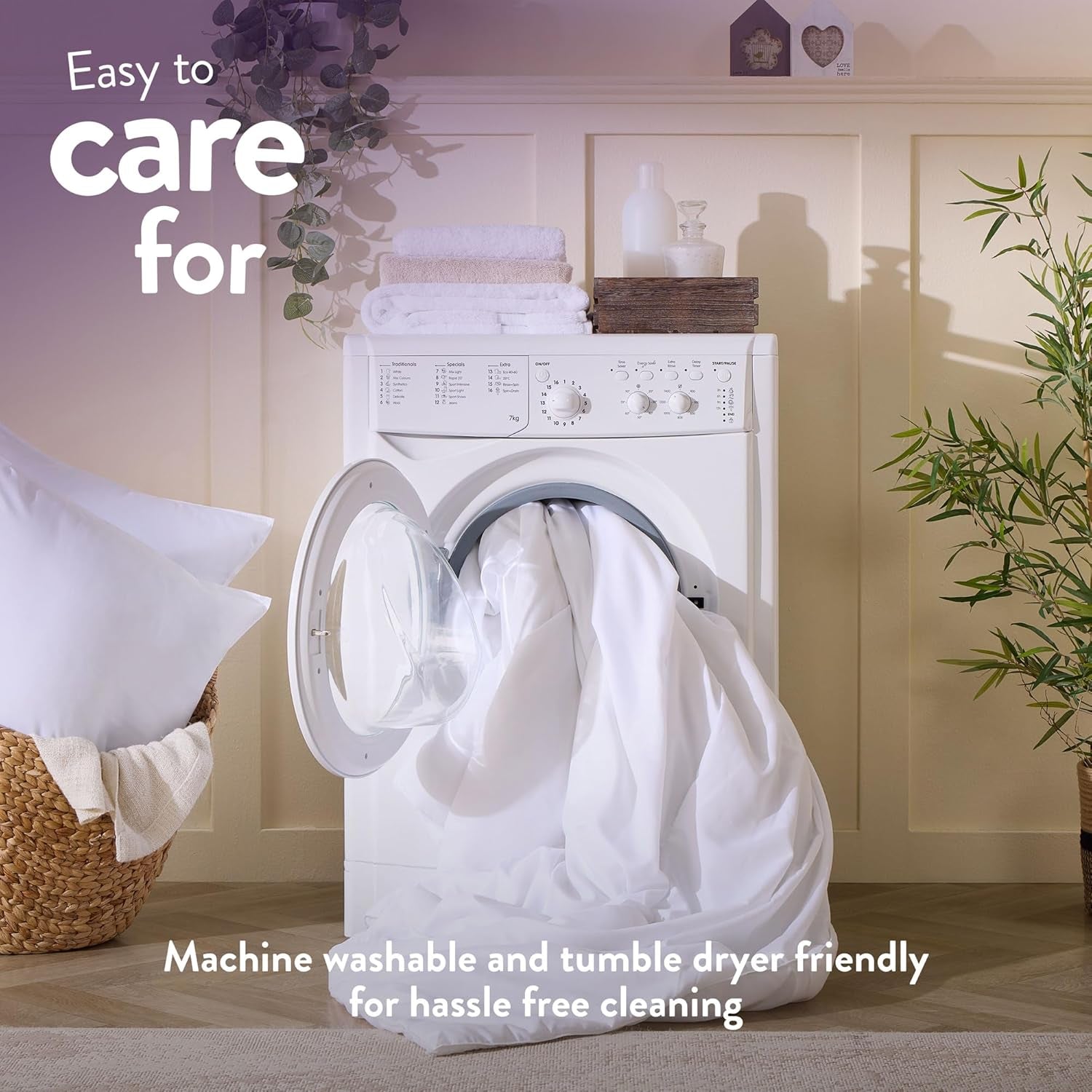 Cosy Nights Double Duvet 10.5 Tog - Breathable & Soft All Year-Round Double Quilt for Summer, Autumn & Winter | Uk-Made, Non-Allergenic & Washable (200 X 200Cm)