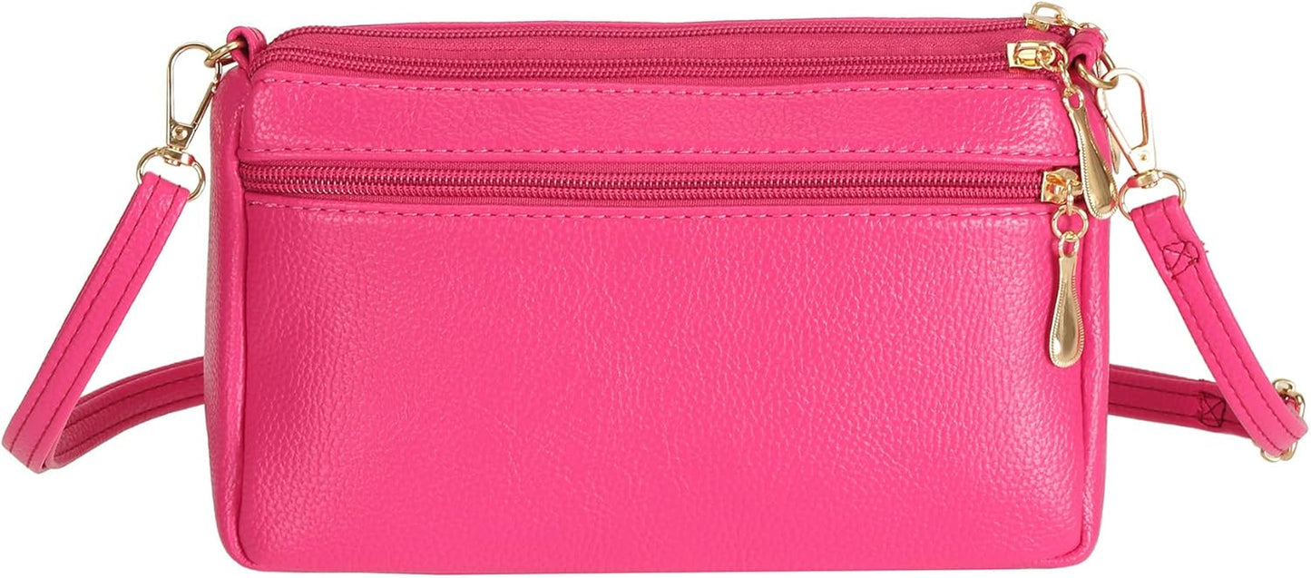 Women Handbags Shoulder Bags Small Square Soft PU Leather Cross Body Ladies Bags Elegant Butterfly Decoration