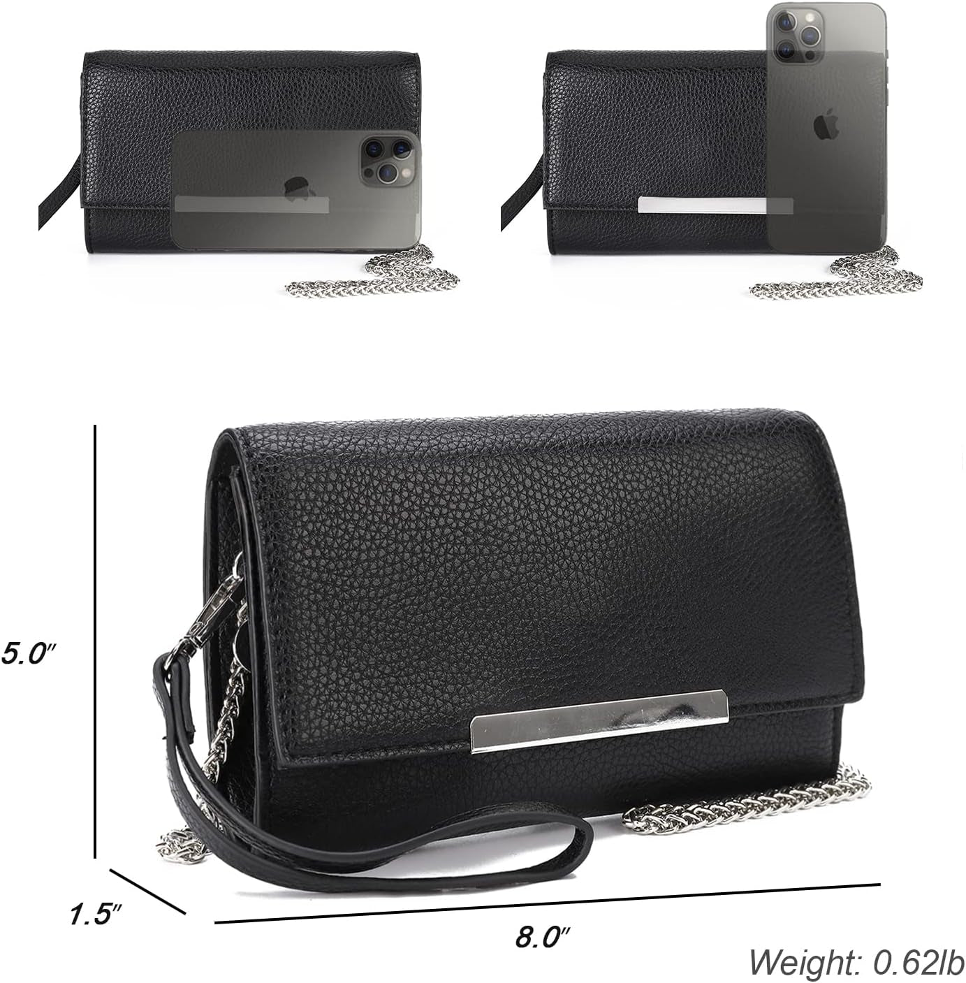 Crossbody Bag for Women Small Satchel and Shoulder Bag Vintage Saddle Handbags Vegan Leather