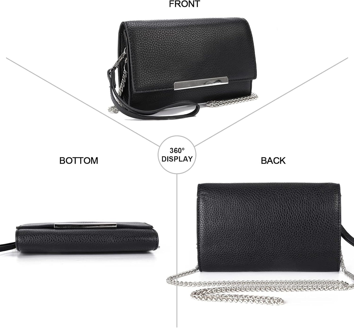 Crossbody Bag for Women Small Satchel and Shoulder Bag Vintage Saddle Handbags Vegan Leather