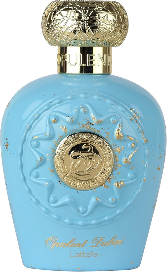Opulent Dubai by  Perfumes Unisex Eau De Parfum 100Ml Oriental Floral Fragrance with Mango, Jasmine, Ambergris and Oakmoss Long Lasting Luxury Scent for Men and Women