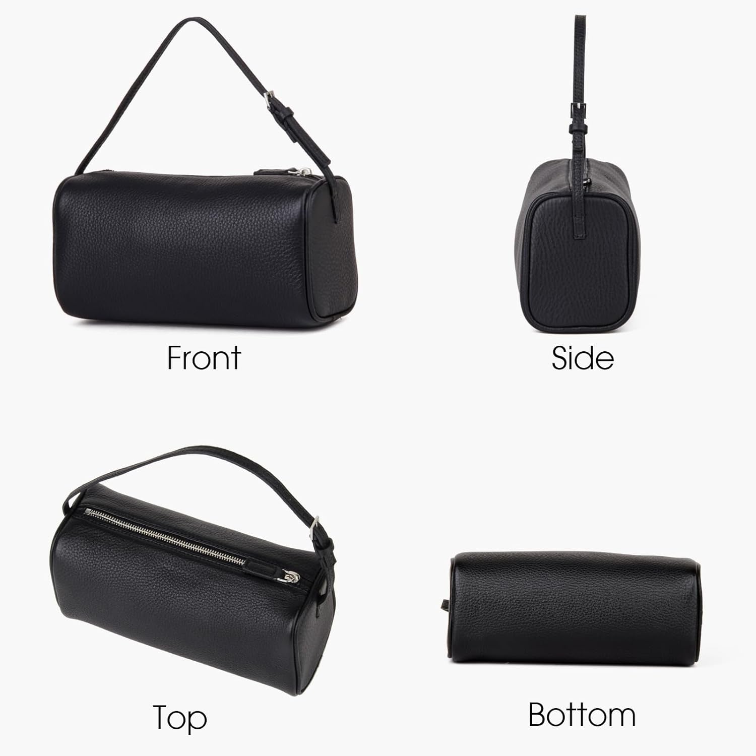 Premium Full-Grained Leather Crossbody Purses for Women, Hobo Bags for Women Crossbody with Adjustable Strap