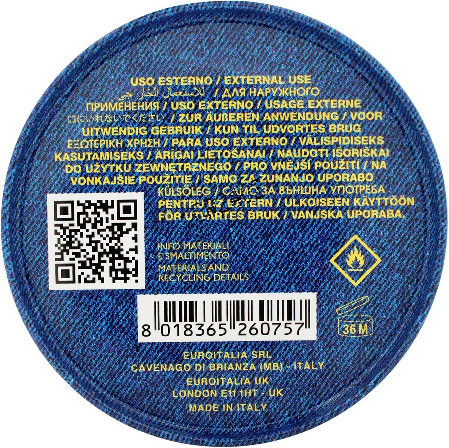 Blue Jeans Eau De Toilette for Men, 75 Ml (Pack of 1)