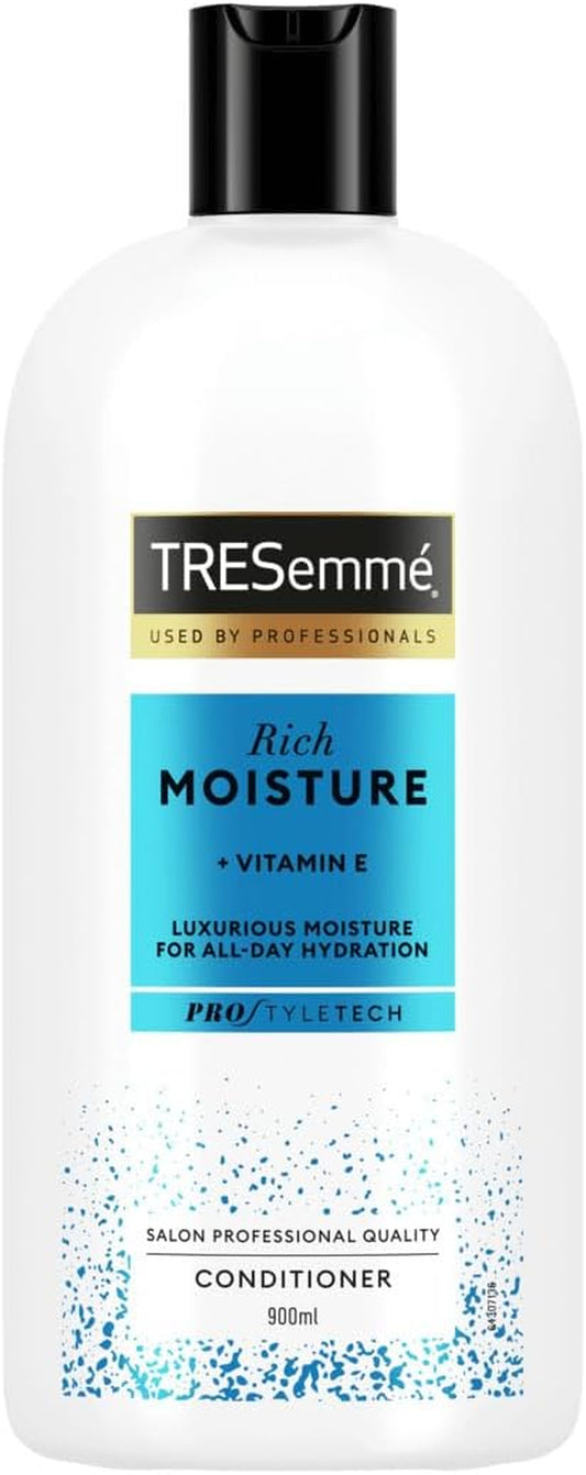 Moisture Rich Conditioner with Vitamin E for Dry, Damaged Hair 900 Ml