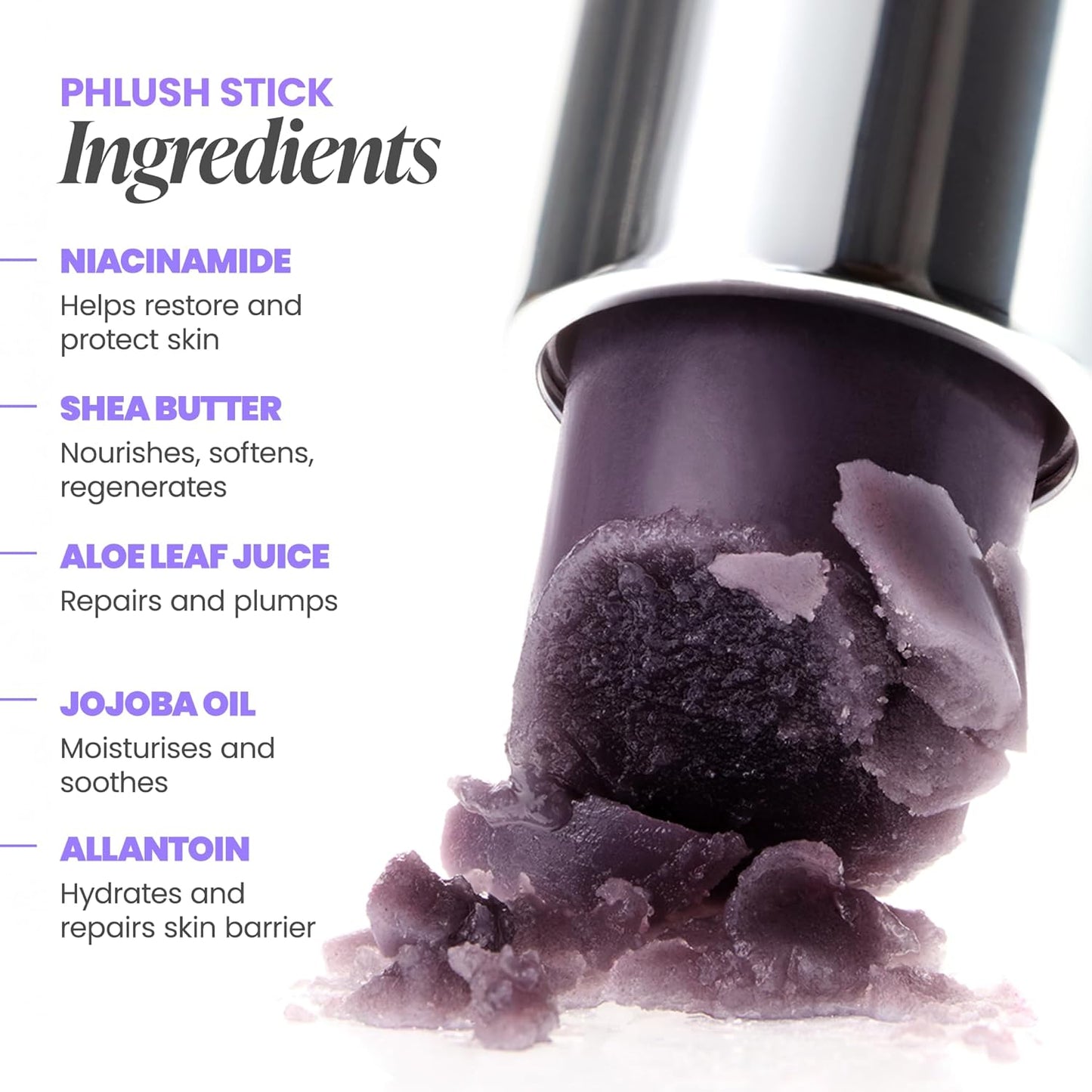 Cream Blush Stick Ph-Activated - Phlush Stick Multi-Use, Blush for Cheeks and Lips, Cooling Nourishing Color-Adjusting Makeup