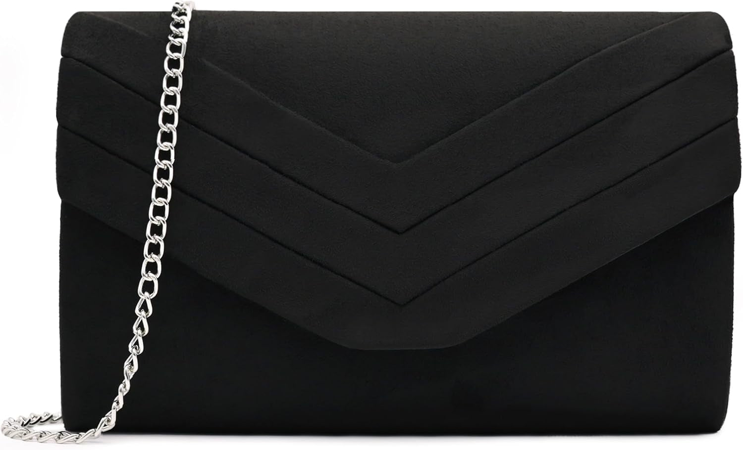 Clutch Bag for Women, Suedu Clutch Bags for Wedding Shoulder Crossbody Evening Bag