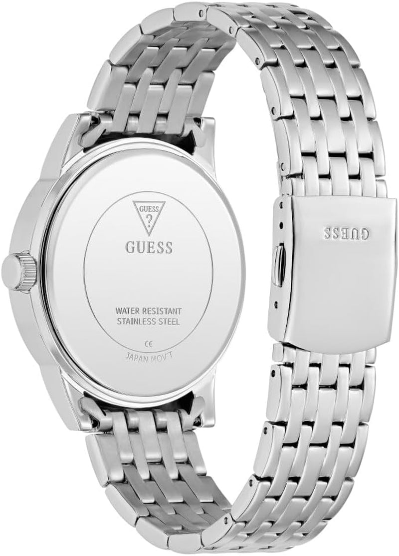 Men'S Dress Watch GW0976G1 42Mm Stainless Steel Analog Quartz Classic Design Mineral Glass 3ATM Stainless Steel Bracelet