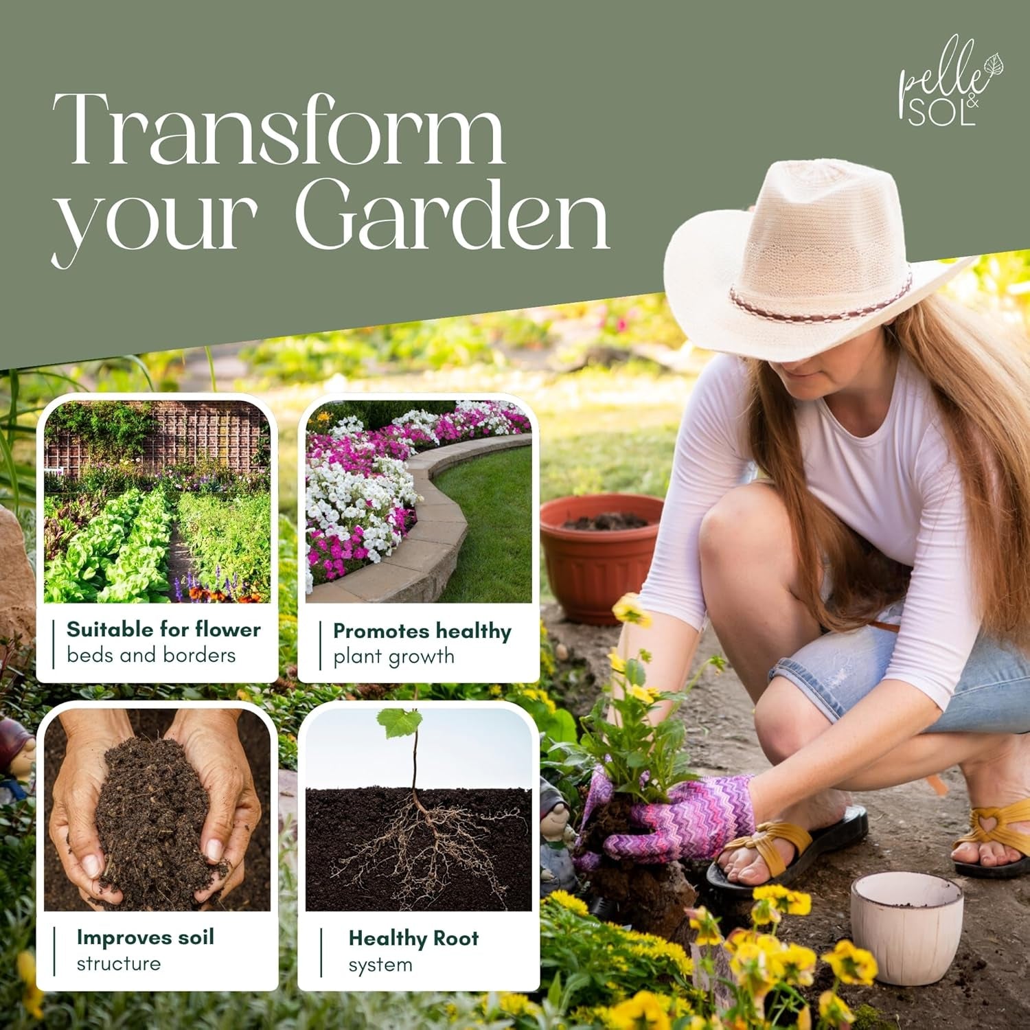 120L Multi Purpose Compost - Compost for Outdoor Plants & Soil for Plants Indoors - Potting Soil for Pots Plants Outdoor - All Purpose Nutrient Rich Fertiliser, Houseplant Potting Mix
