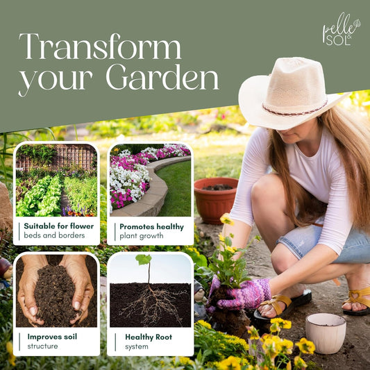 120L Multi Purpose Compost - Compost for Outdoor Plants & Soil for Plants Indoors - Potting Soil for Pots Plants Outdoor - All Purpose Nutrient Rich Fertiliser, Houseplant Potting Mix