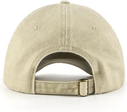 XL/XXL Washed Cotton Baseball Cap Big Heads,Large Pigment Dyed Running Caps,Big Vintage Sports Cap for Outdoor Golf Tennis