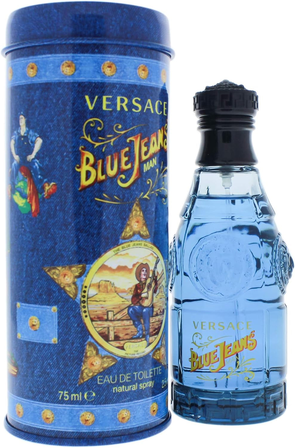 Blue Jeans Eau De Toilette for Men, 75 Ml (Pack of 1)
