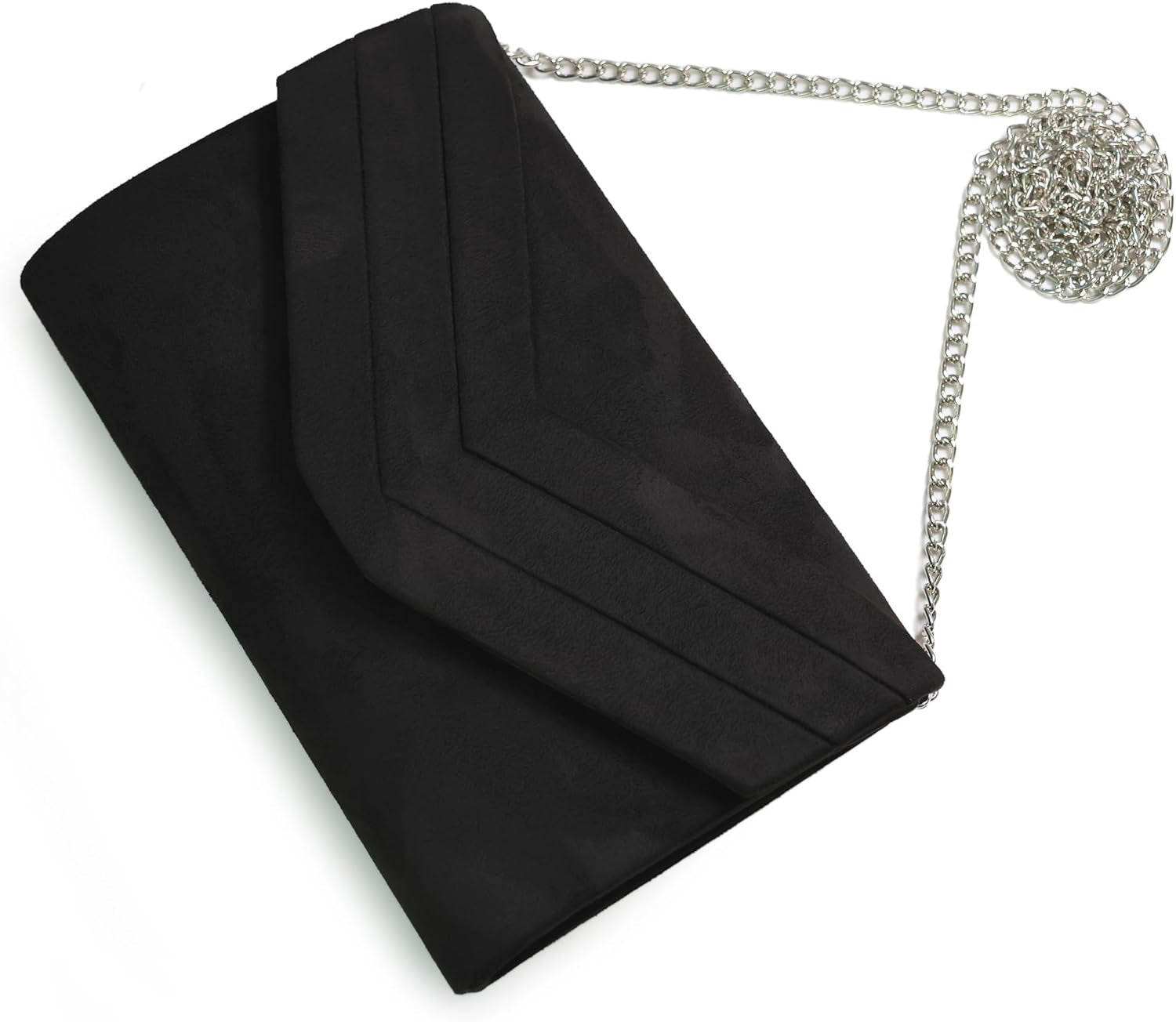 Clutch Bag for Women, Suedu Clutch Bags for Wedding Shoulder Crossbody Evening Bag