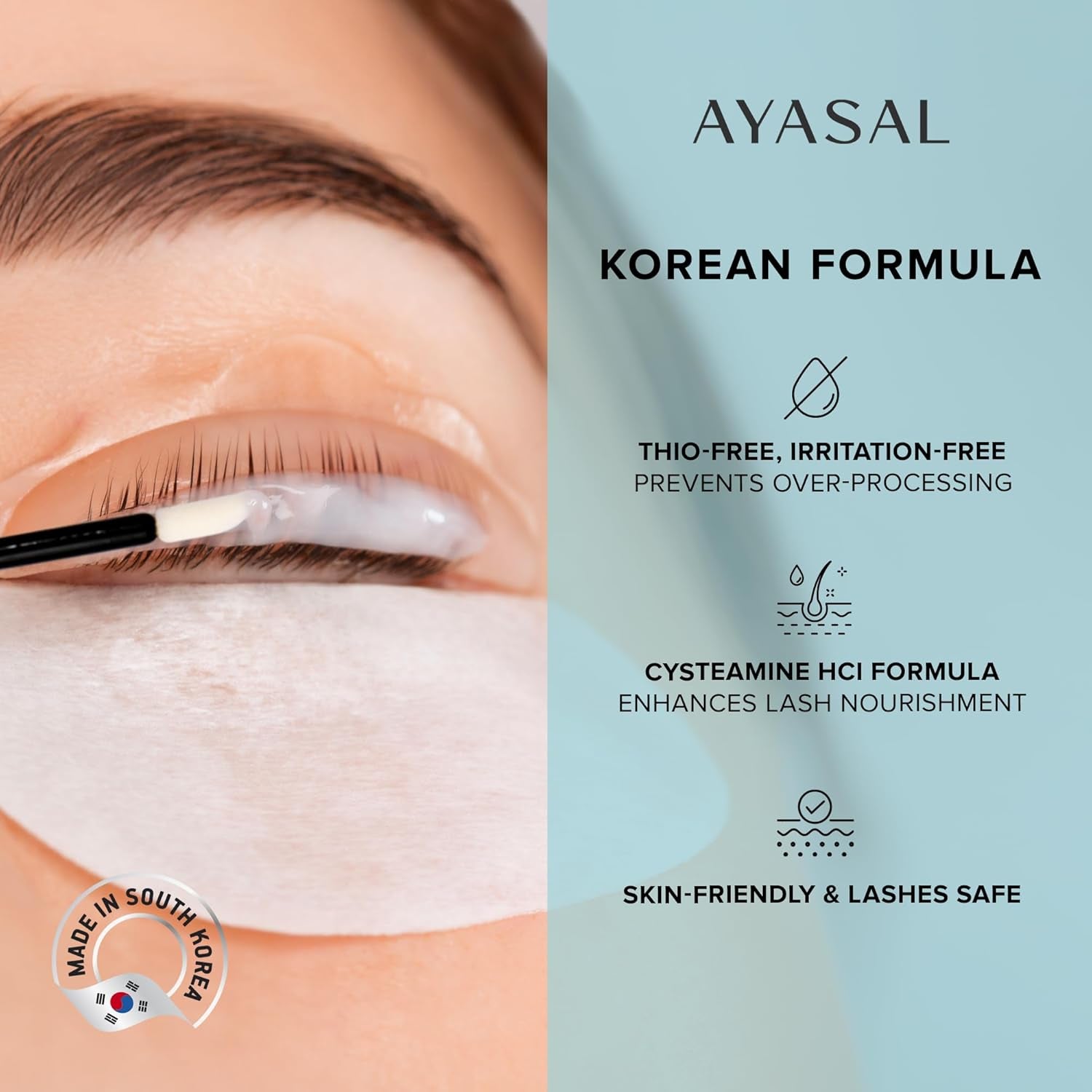 Lash Lift Kit for Women: Hight Quality Eyelash Perm Kit, Detailed Instruction Eyelash Lift Kit, Easy for Beginner and Professional Use, Safe and Effective Salon Results