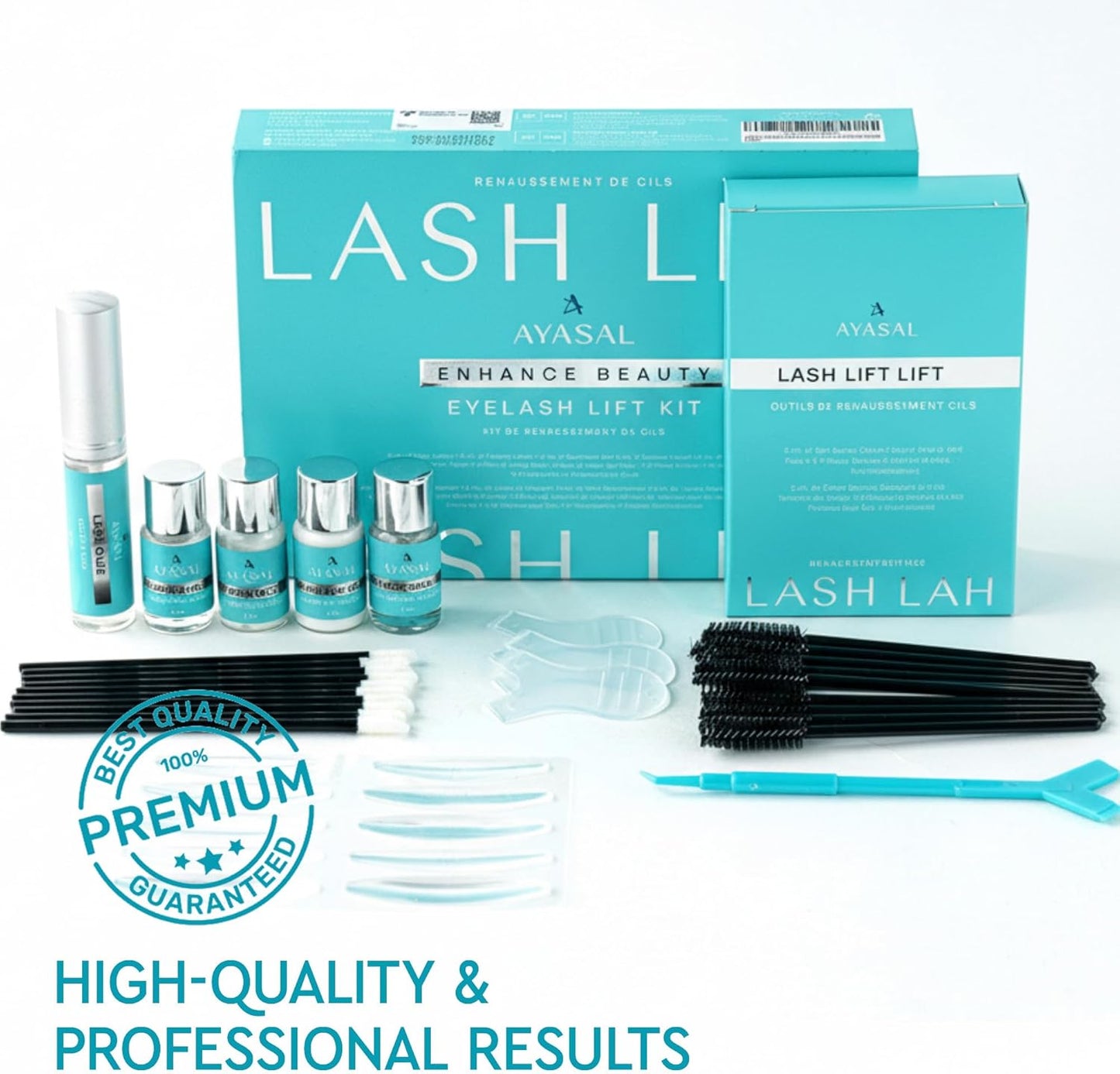Lash Lift Kit for Women: Hight Quality Eyelash Perm Kit, Detailed Instruction Eyelash Lift Kit, Easy for Beginner and Professional Use, Safe and Effective Salon Results