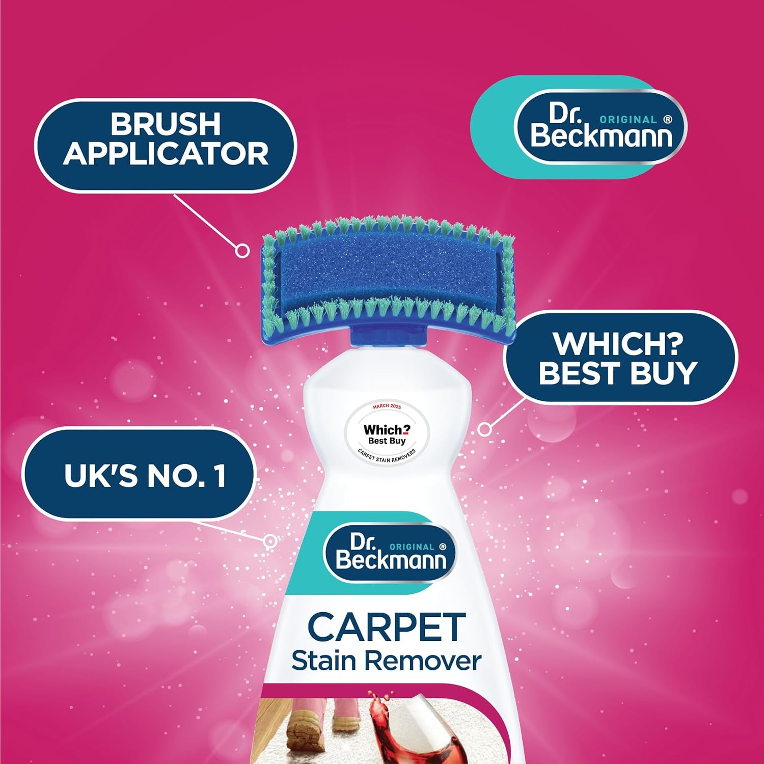 Carpet Stain Remover | Works in 3 Mins | 650 Ml
