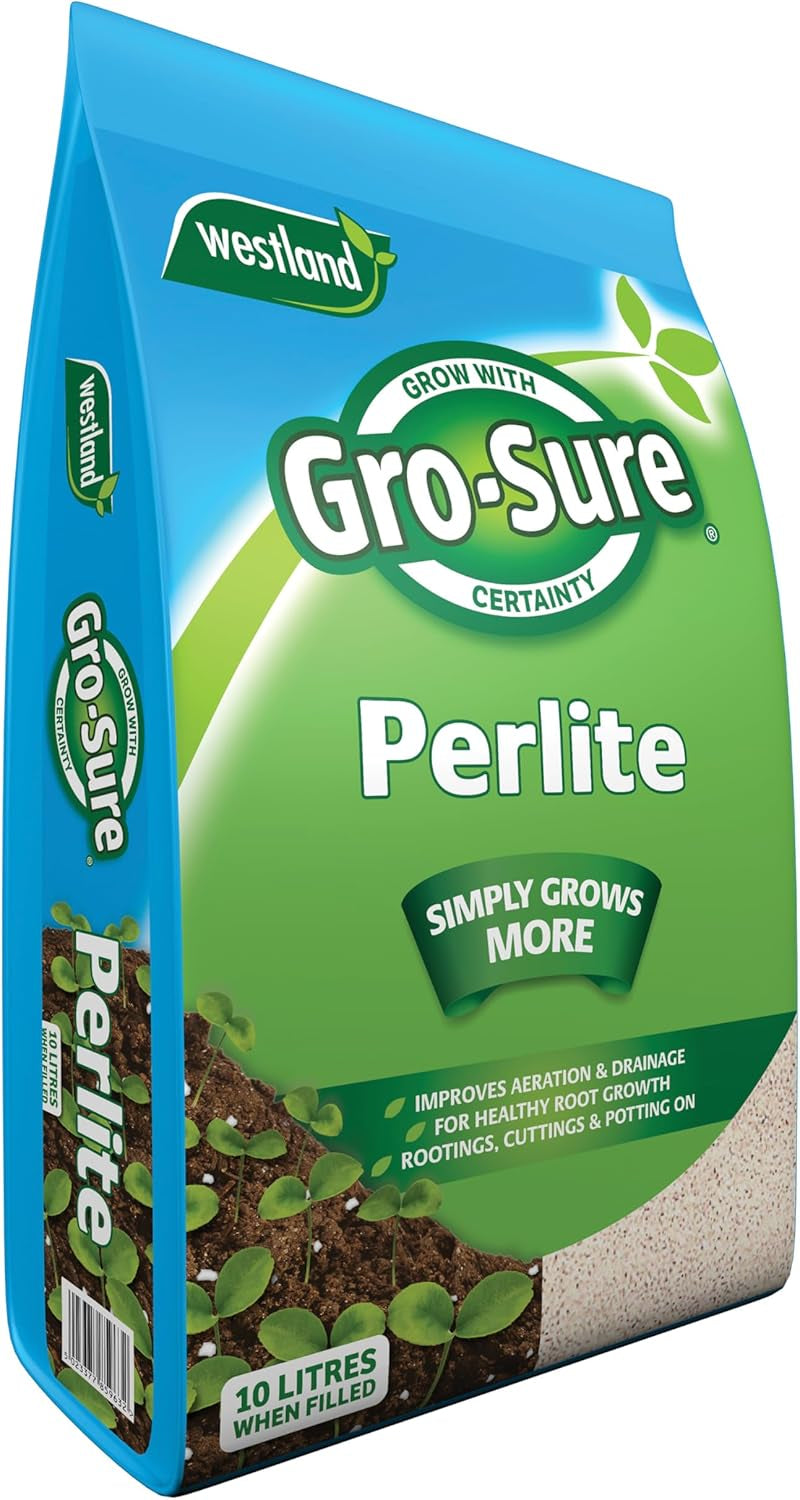Gro-Sure Perlite 10L - for Improved Aeration and Drainage