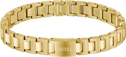 Jewelry Men'S CANDOR JEWELRY Collection Link Bracelet in Stainless Steel – Available in Silver, Gold or Black