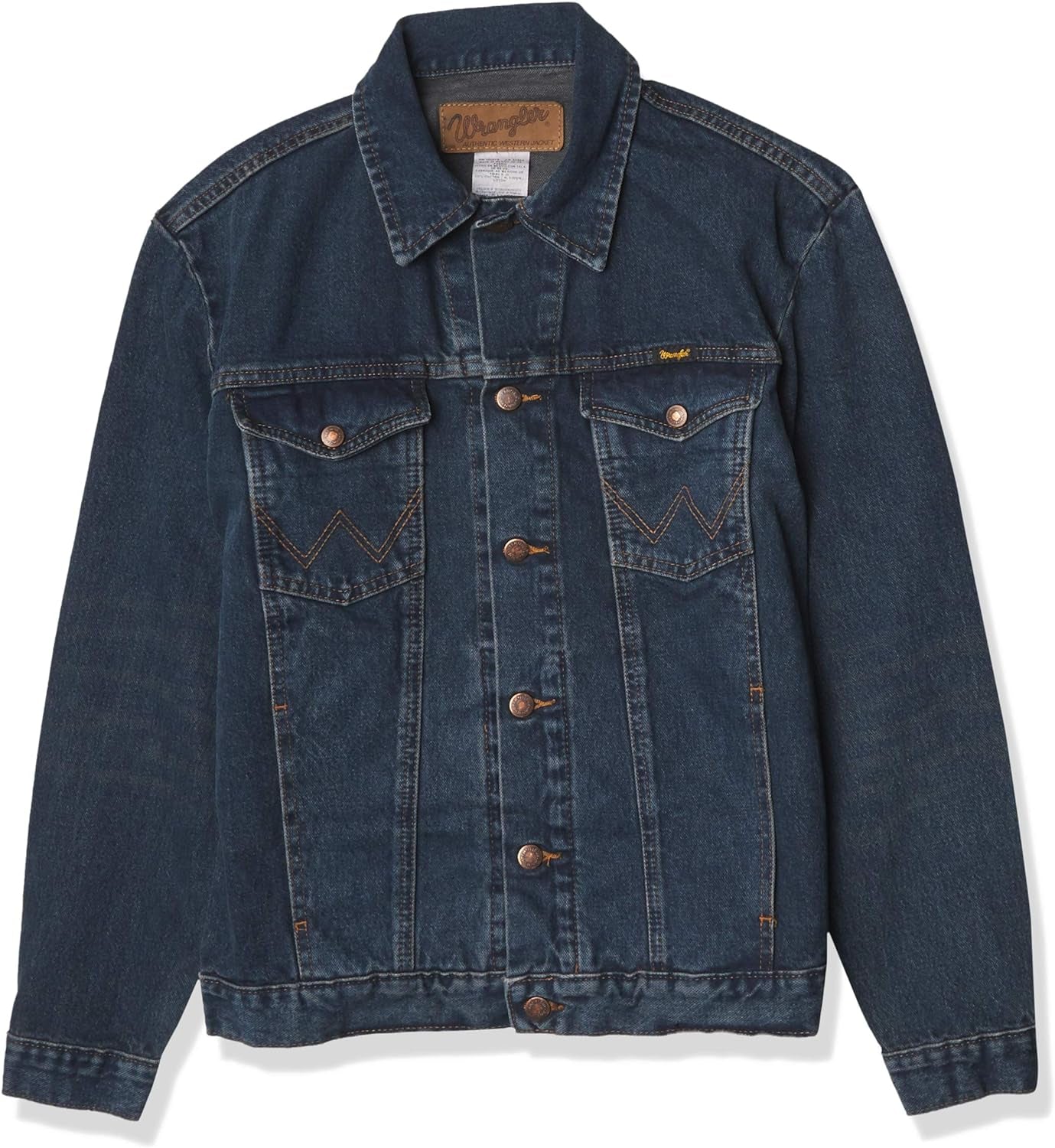 Men'S Cowboy Cut Western Unlined Denim Jacket Cowboy Cut Western Unlined Denim Jacket (Pack of 1)