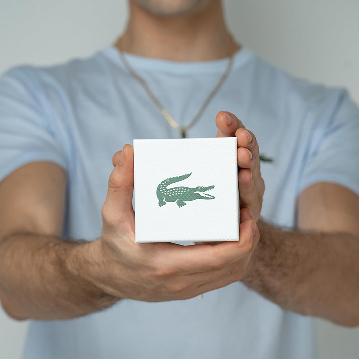 Lacoste Three Hand Quartz Movement Watch for Men Lisbon Collection with Stainless Steel Bracelet or Leather Strap