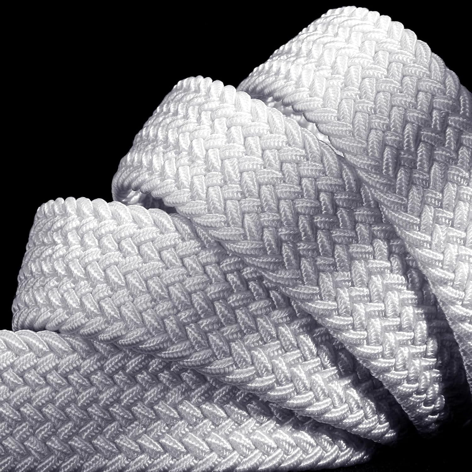 Mens Belt Elastic Belts for Men Stretch Braided Fabric Belts Casual Black Woven Golf Belt for Jeans