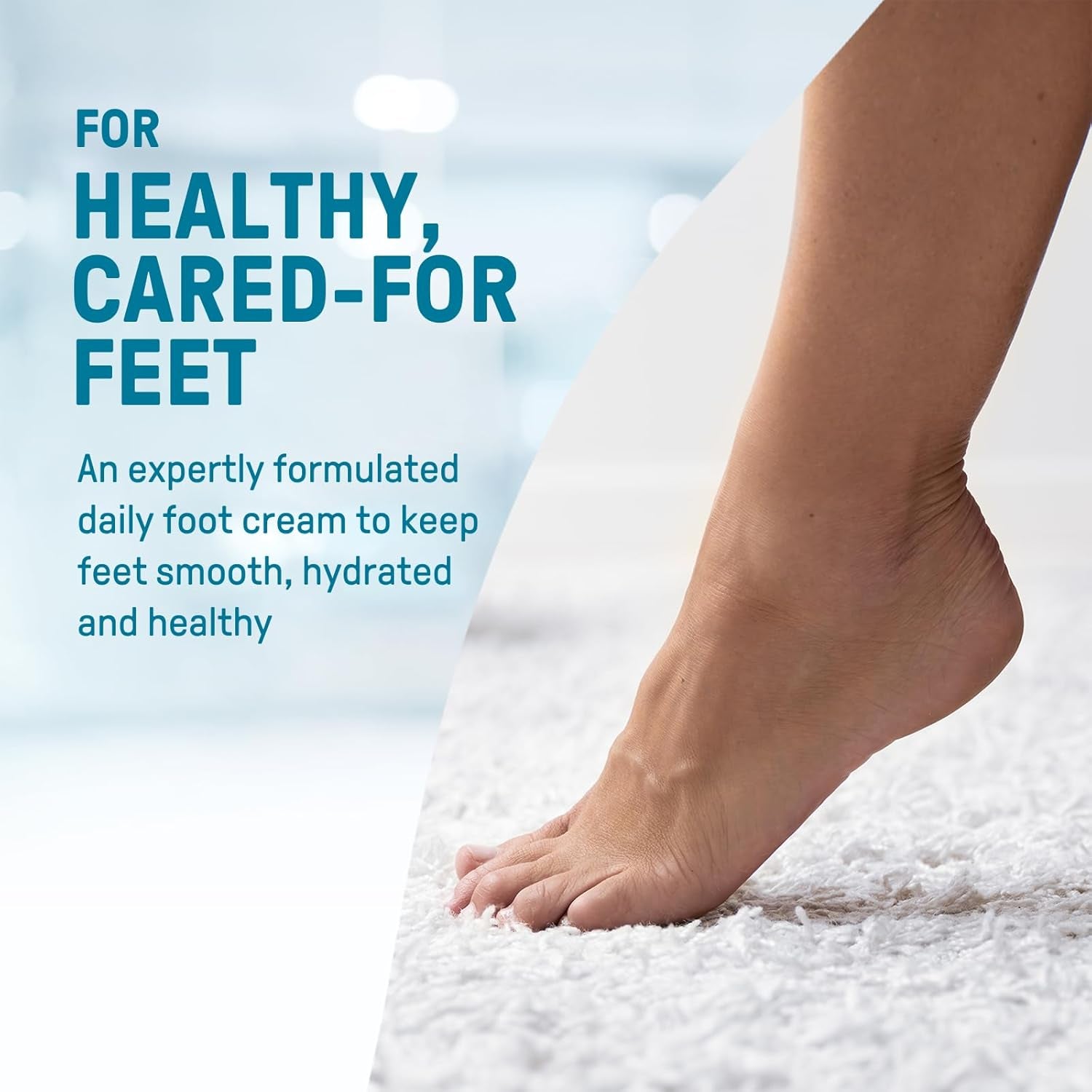 Professional Foot Care Cream 175 Ml - Moisturise and Protect Dry and Callused Feet, Contains 10% Urea and Eucalyptus Oil, Clinically Tested, Suitable for Diabetics